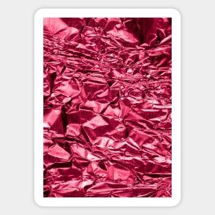 glamour 017 red glittery Foil Sticker